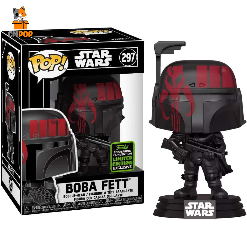 Boba Fett - #297 Funko Pop! Star Wars 2020 Spring Convention Limited Edition Exclusive Pop