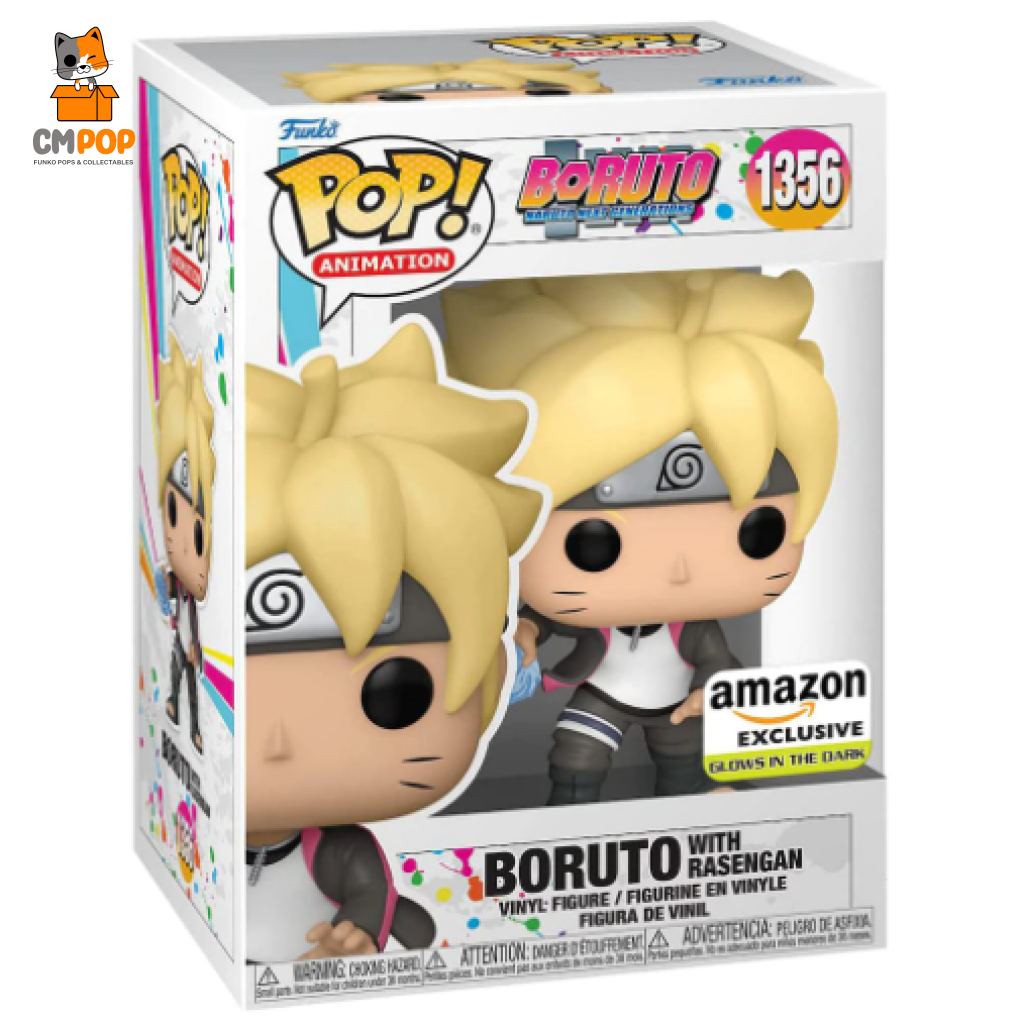 Boruto With Rasengan - #1356 Funko Pop! Amazon Exclusive Pop