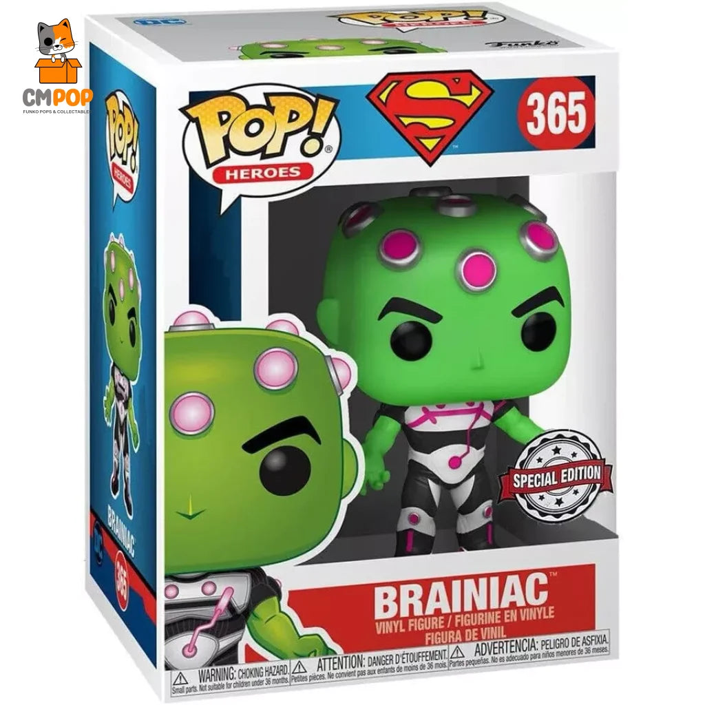 Brainiac - #365 Funko Pop! Heroes Superman Special Edition Pop