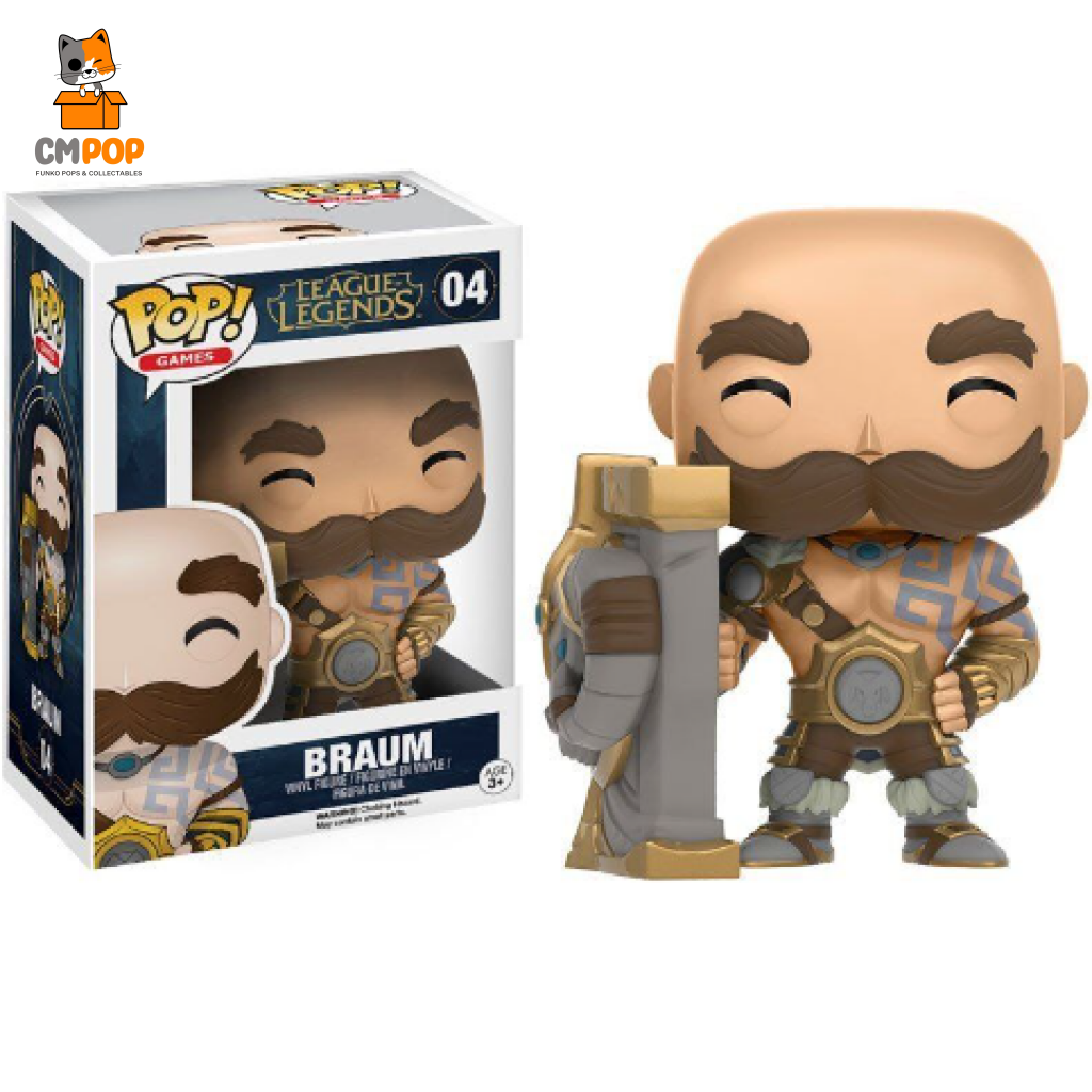 Braum - #04 Funko Pop! League Of Legends Games Pop