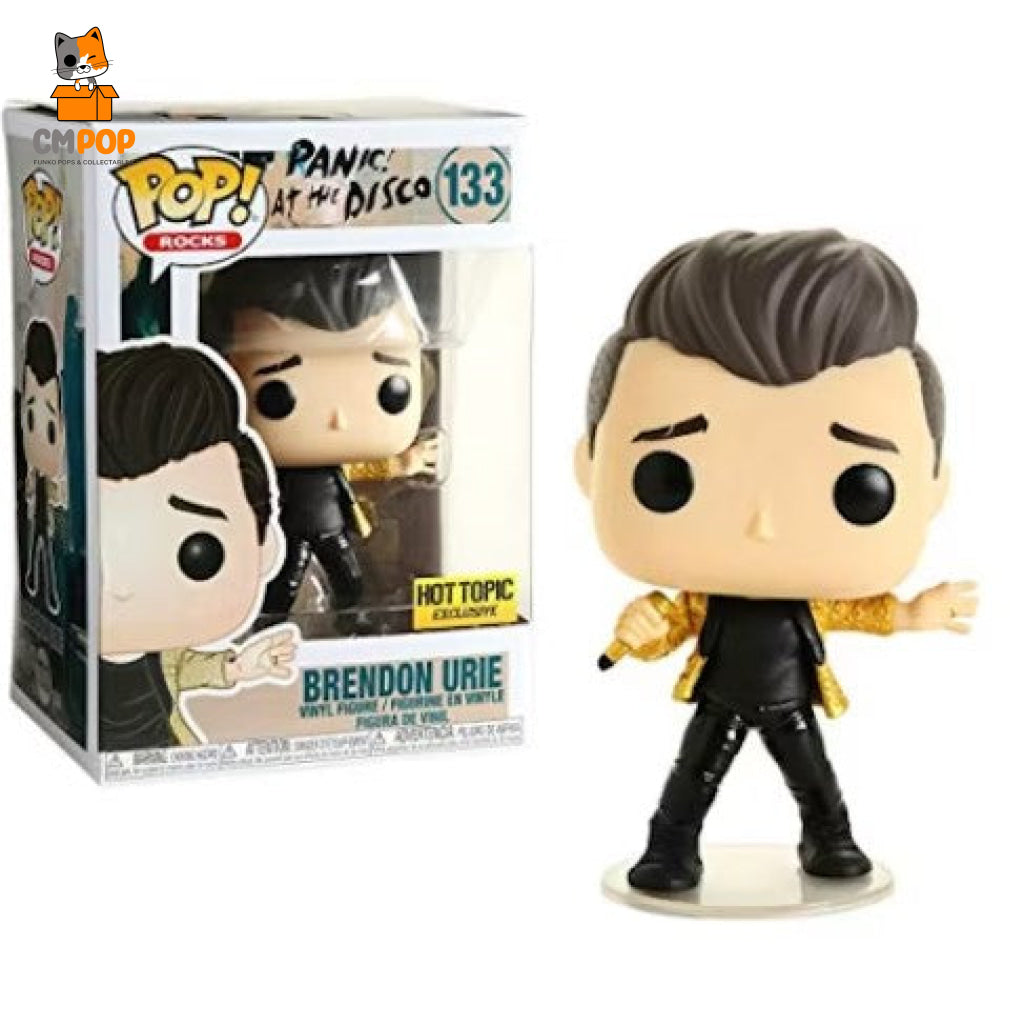 Brendon Urie - #133 Funko Pop! Panic! At The Disco Hot Topic Exclusive Pop