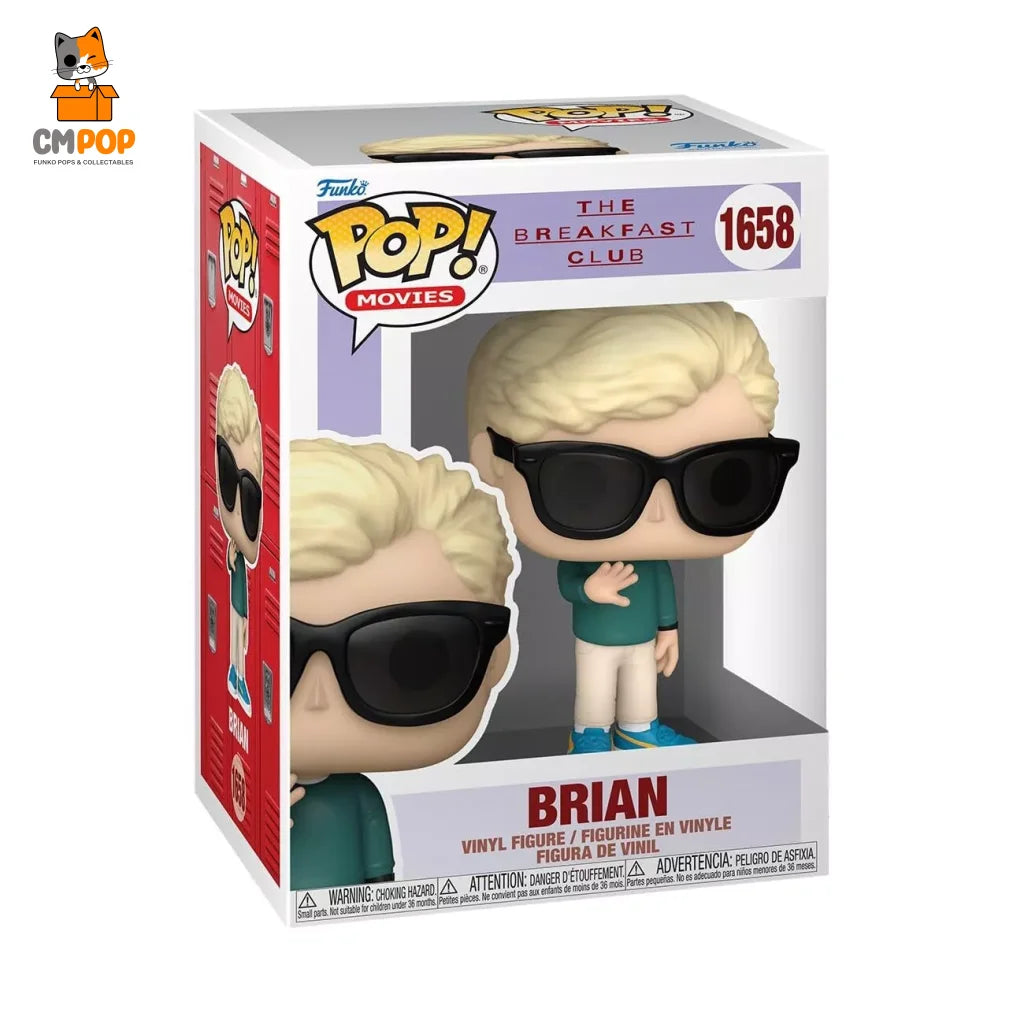 Brian - #1658 Funko Pop! The Breakfast Club Movies Pop