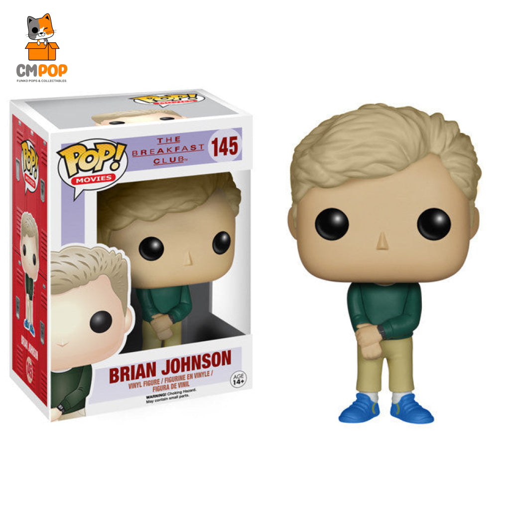 Brian Johnson - #145 Funko Pop! The Breakfast Club Movies Pop