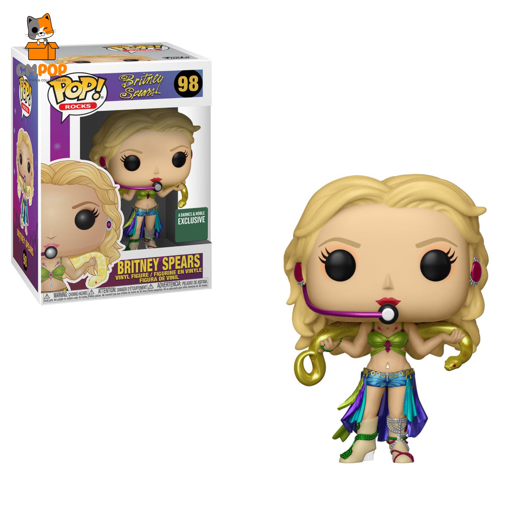 Britney Spears - #98 Funko Pop! Rocks A Barnes & Noble Exclusive Pop