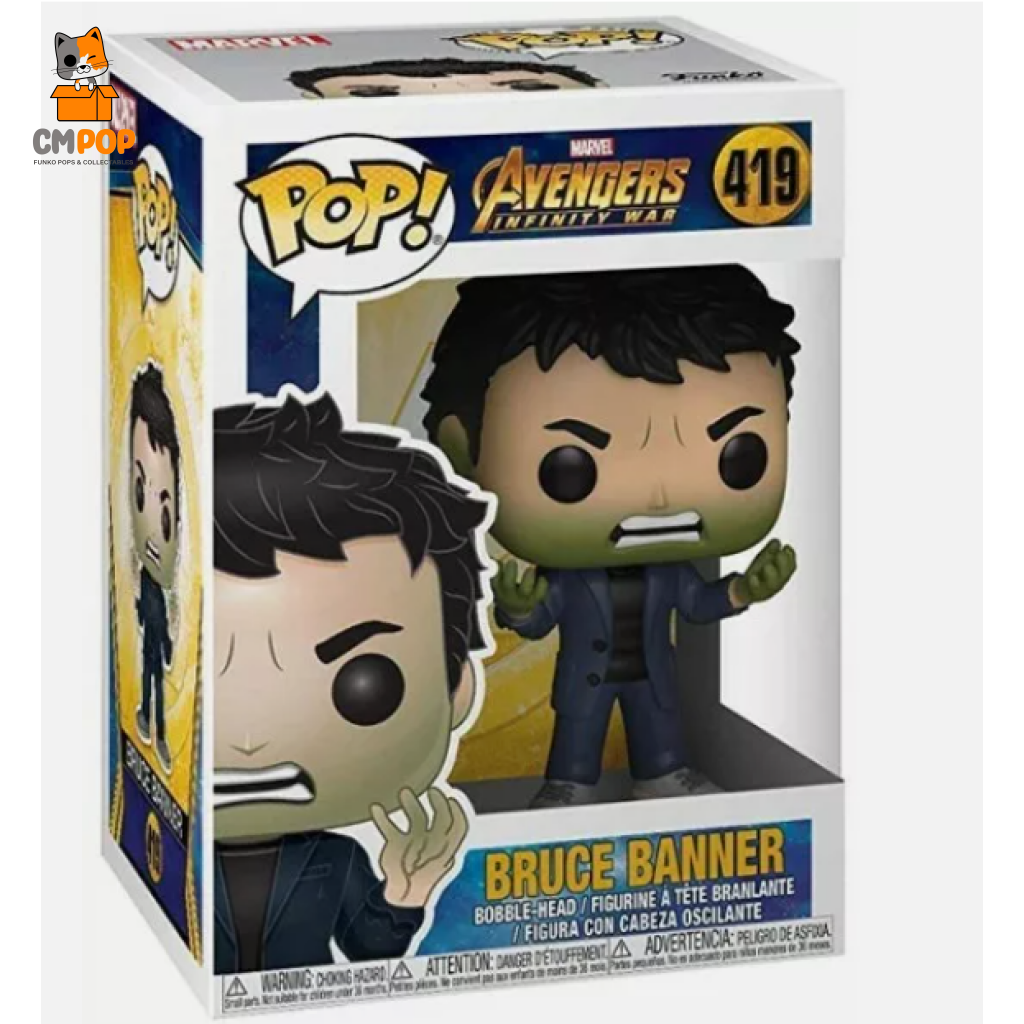 Bruce Banner - #419 Funko Pop! Marvel Avengers Infinity War Pop