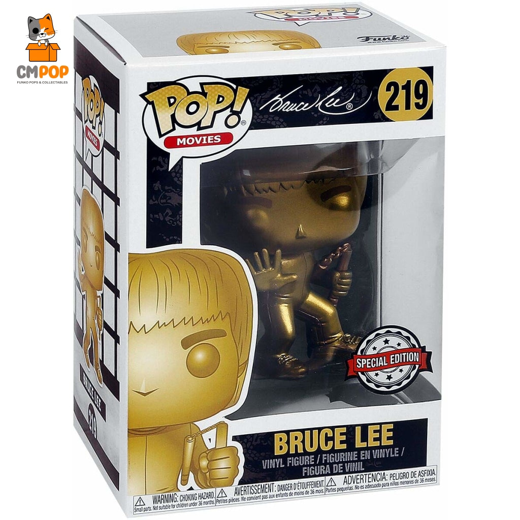 Bruce Lee - #219 Funko Pop! Movies Special Edition Pop