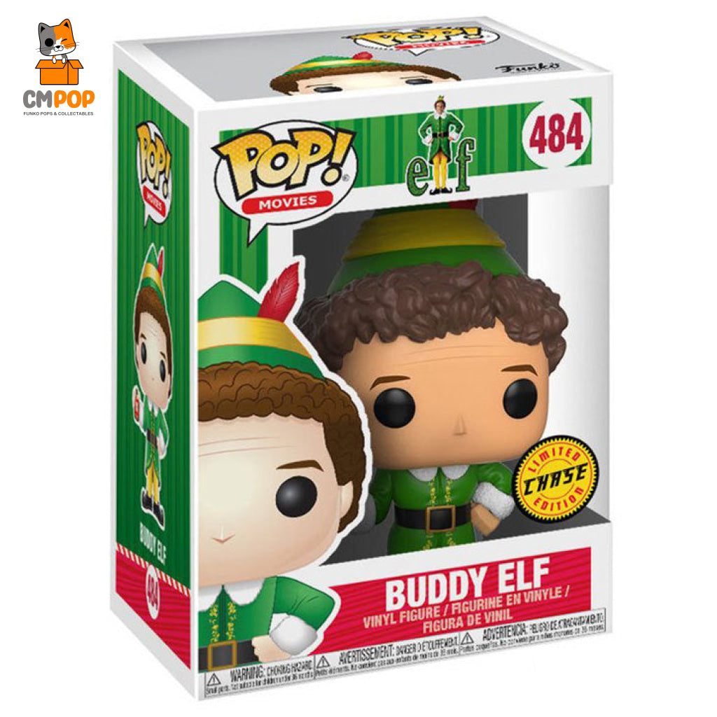 Buddy The Elf - #484 Funko Pop! Movies Limited Edition Chase Exclusive Pop