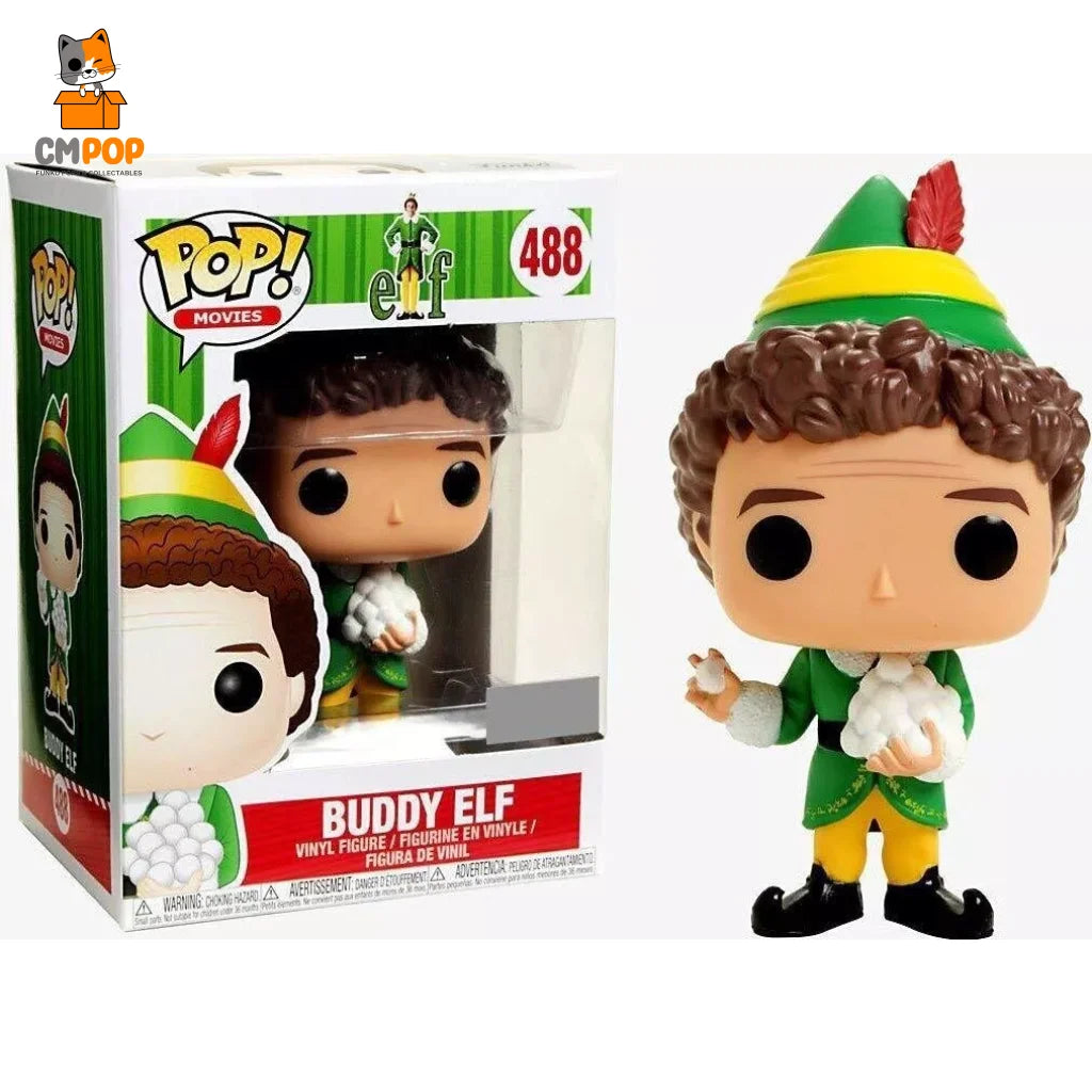 Buddy The Elf - #488 Funko Pop! Movies Exclusive Pop