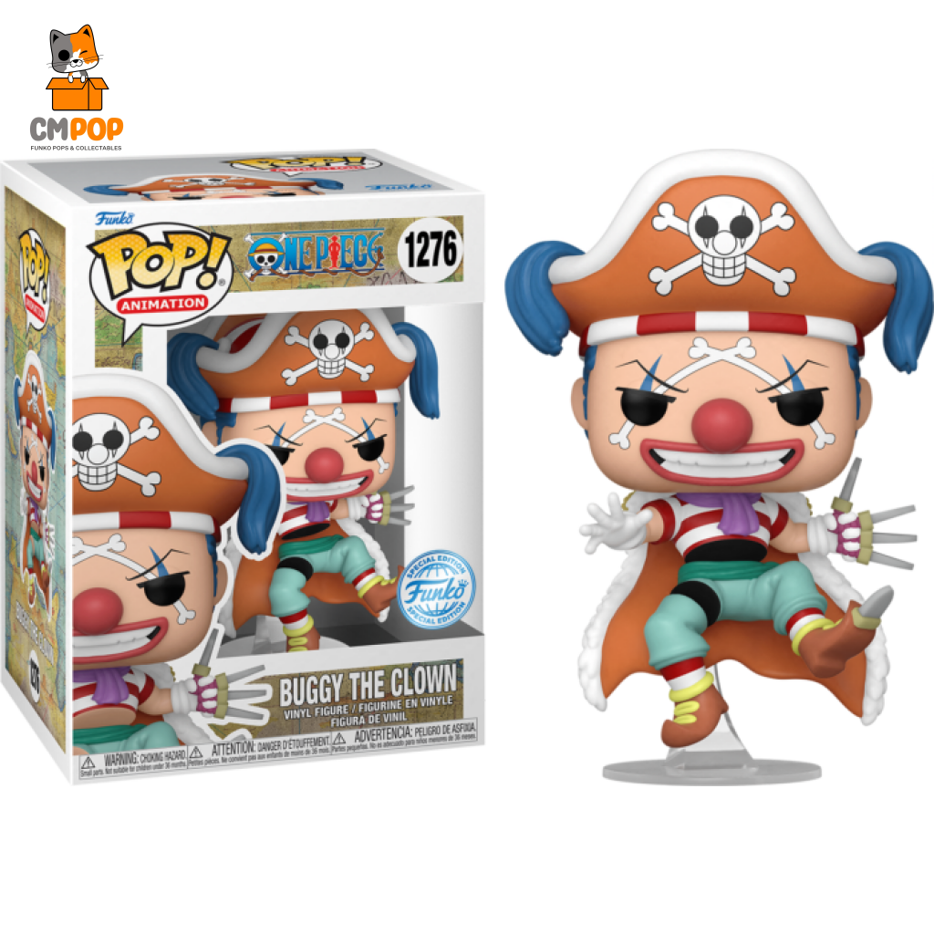 Buggy The Clown - #1276 Funko Pop! One Piece Special Edition Exclusive Pop