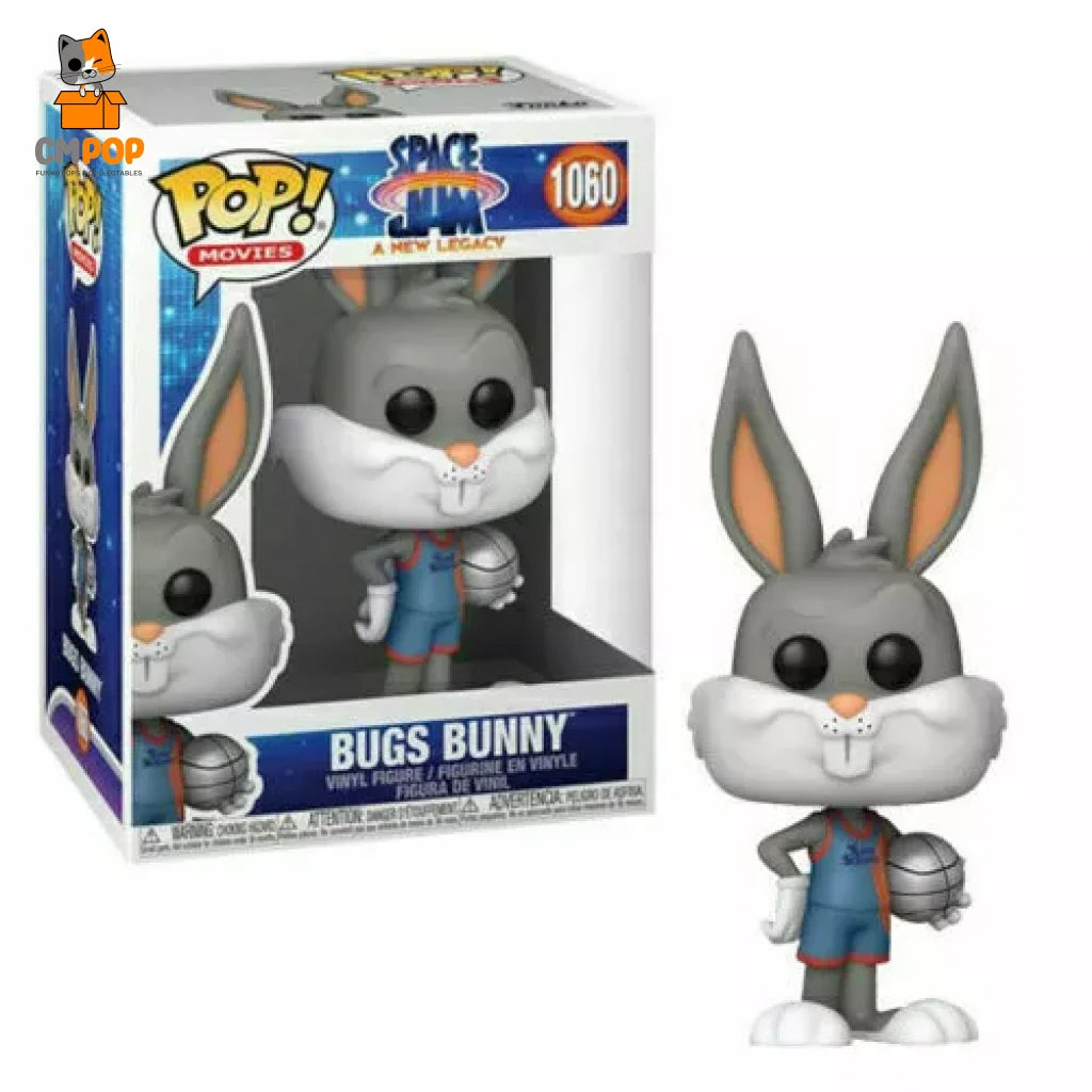 Bugs Bunny - #1060 Funko Pop! Movies Space Jam Pop