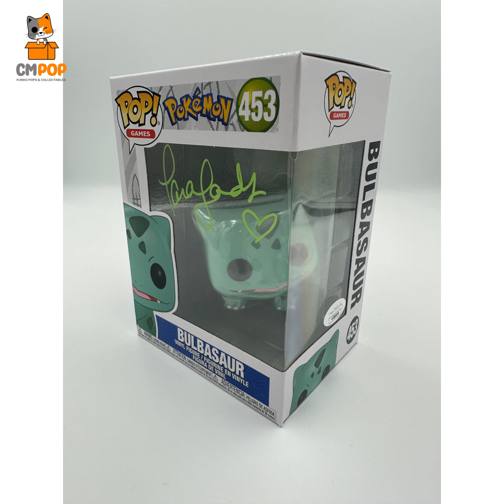 Bulbasaur - #453- Funko Pop! Pokemon Signed By Certified Pop