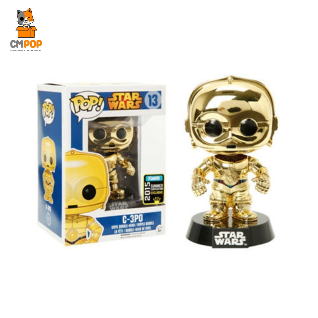 C-3P0 - #13 Funko Pop! Star Wars 2015 Convention Exclusive Pop