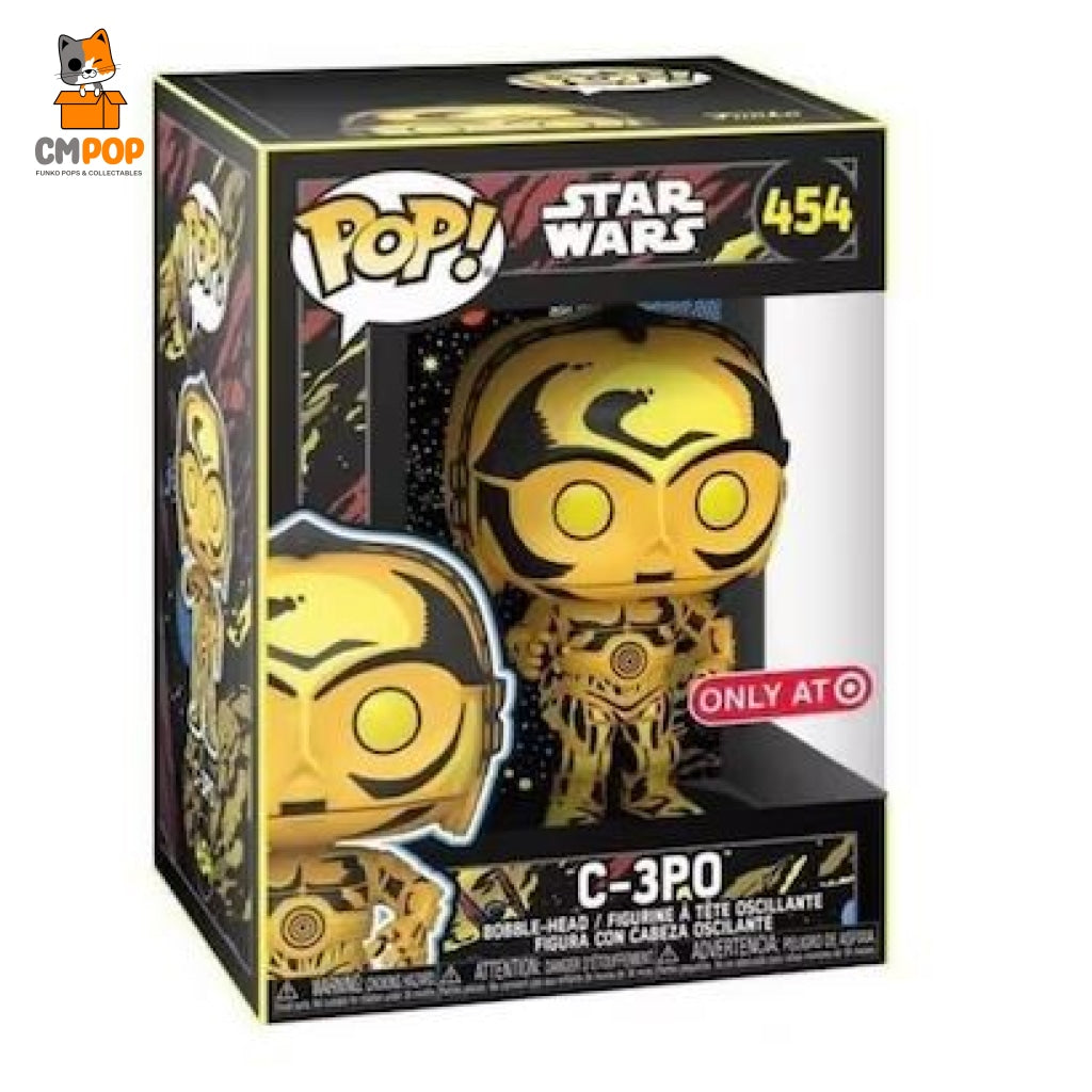 C-3Po Star Wars - #454 Funko Pop! Target Exclusive Pop