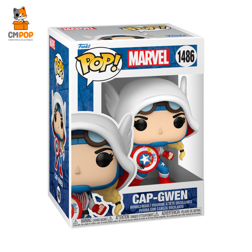 Cap-Gwen - #1486 Funko Pop! Marvel Gwenverse Pop