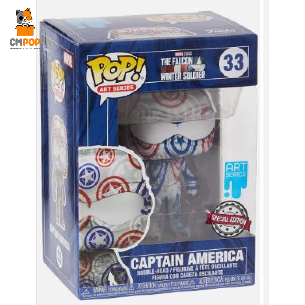 Captain America - #33 Funko Pop! The Falcon & Winter Soldier Pop