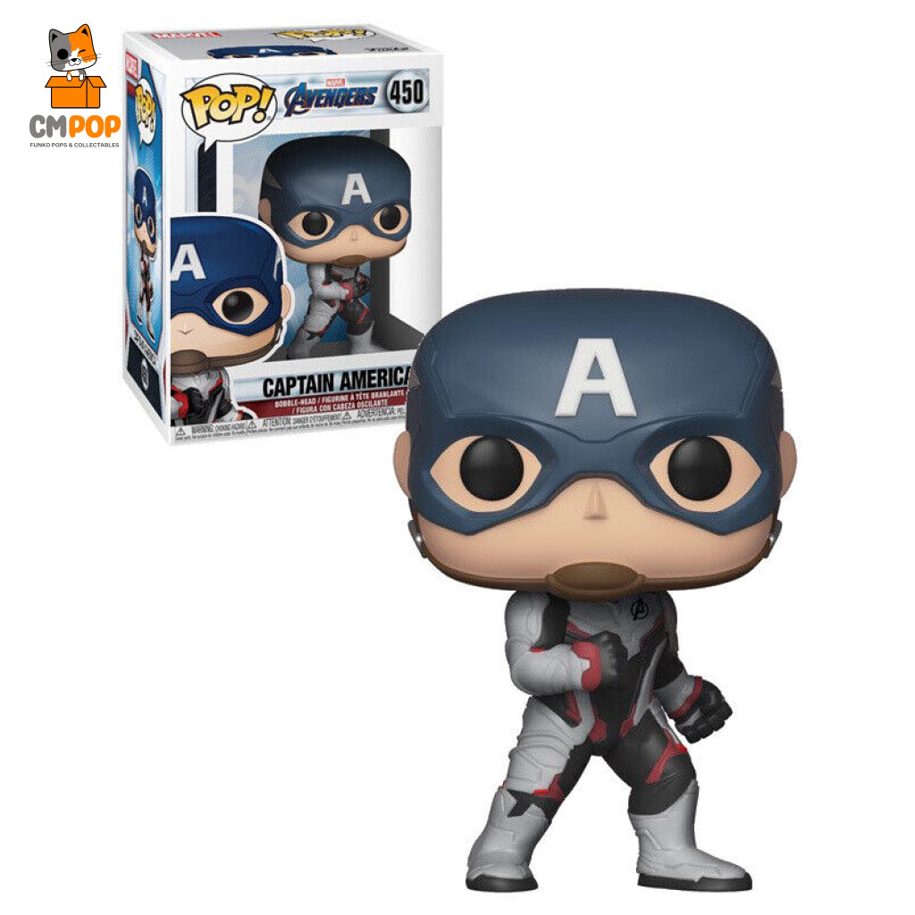 Captain America - #450 Funko Pop! Marvel Pop