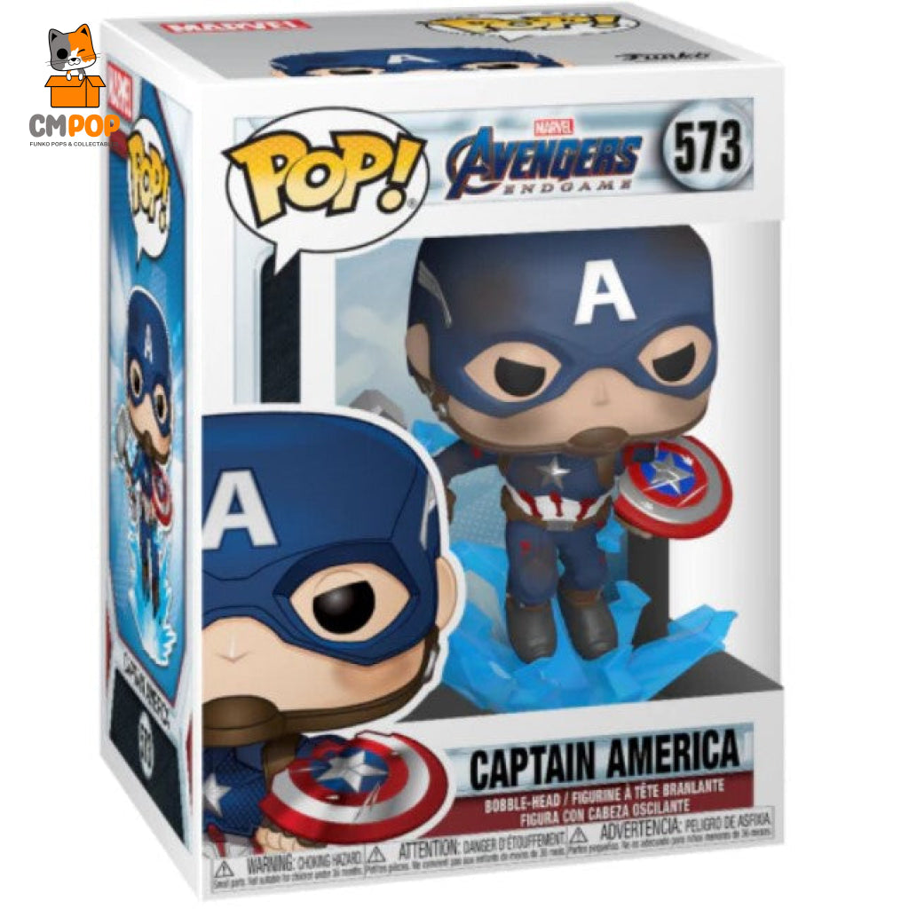 Captain America - #573 Funko Pop! End Game Pop