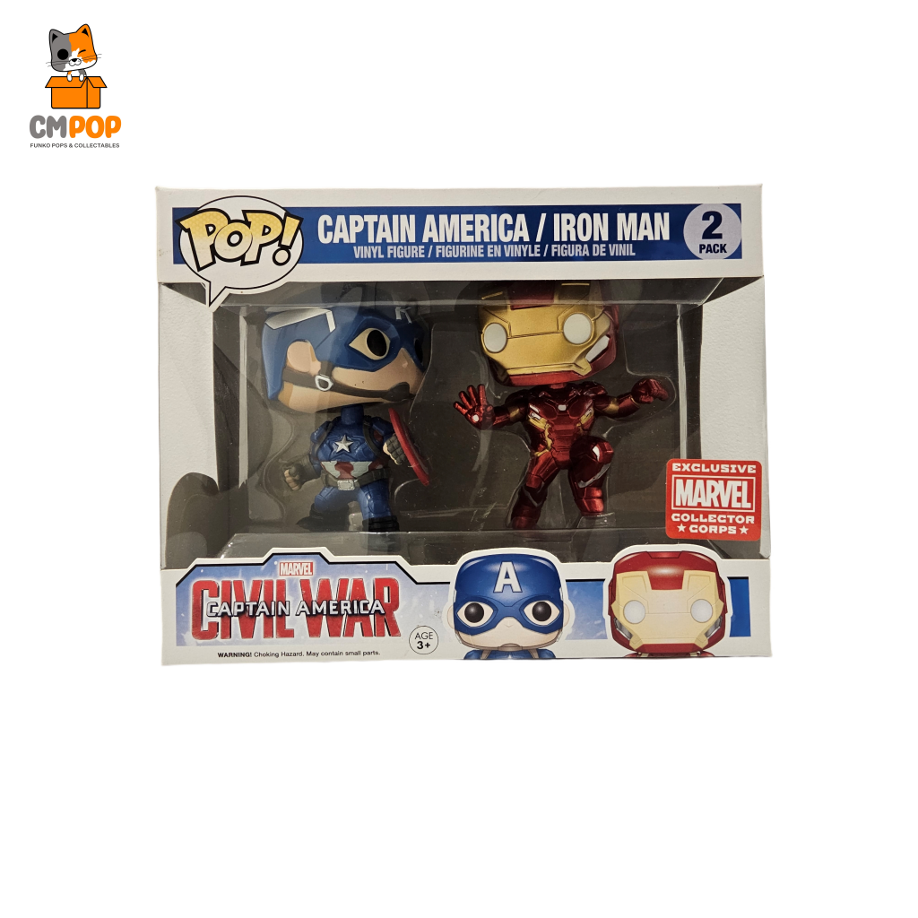 Captain America & Iron Man - 2 Pack Civil War