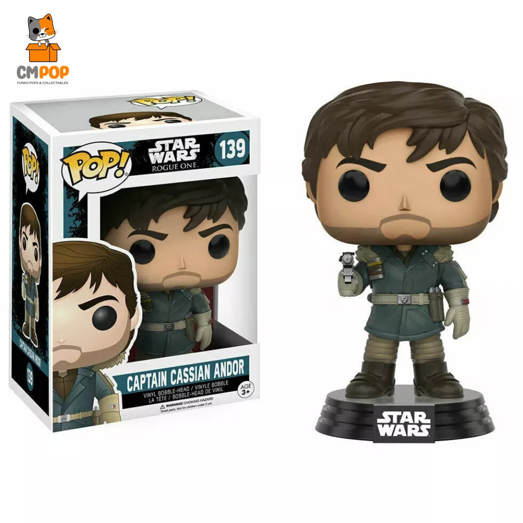 Captain Cassian Andor - #139 Funko Pop! Star Wars Rogue One