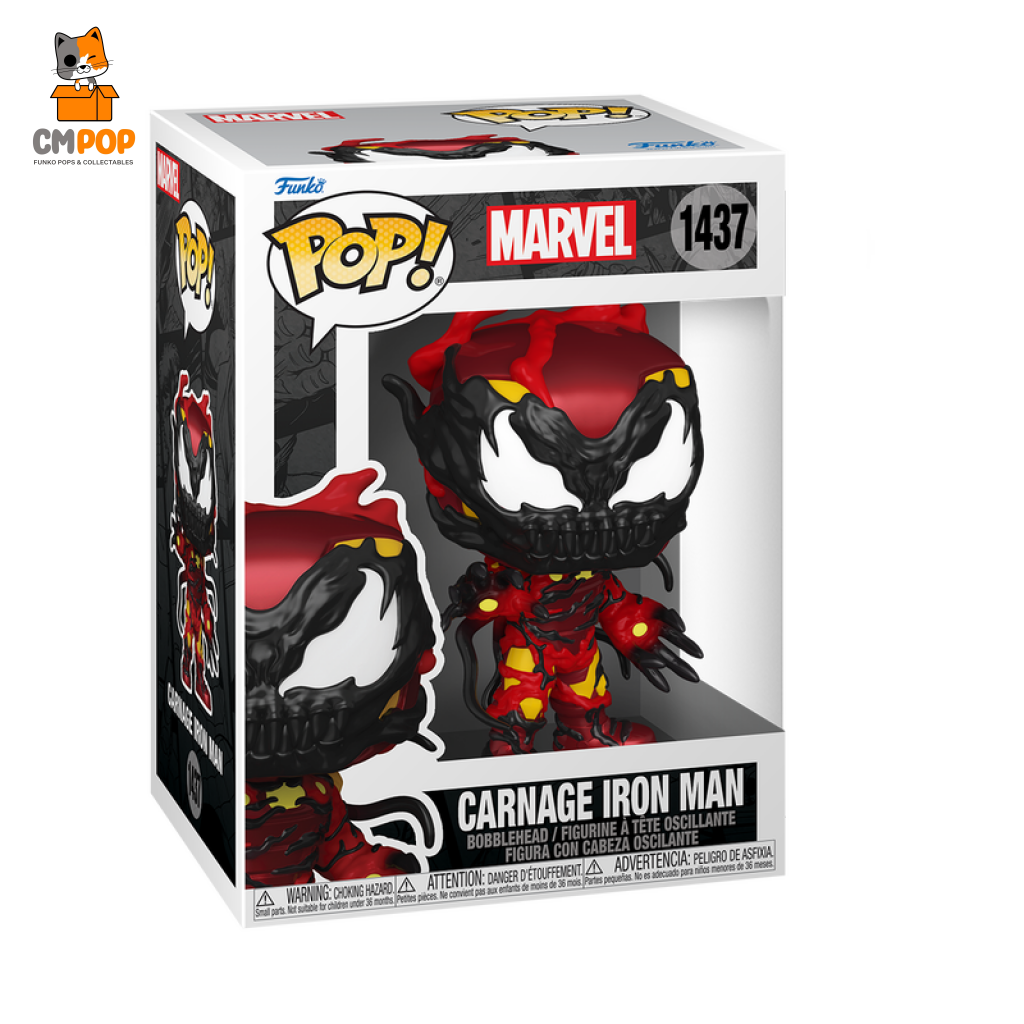 Carnage Iron Man - #1437 Funko Pop! Marvel Pop