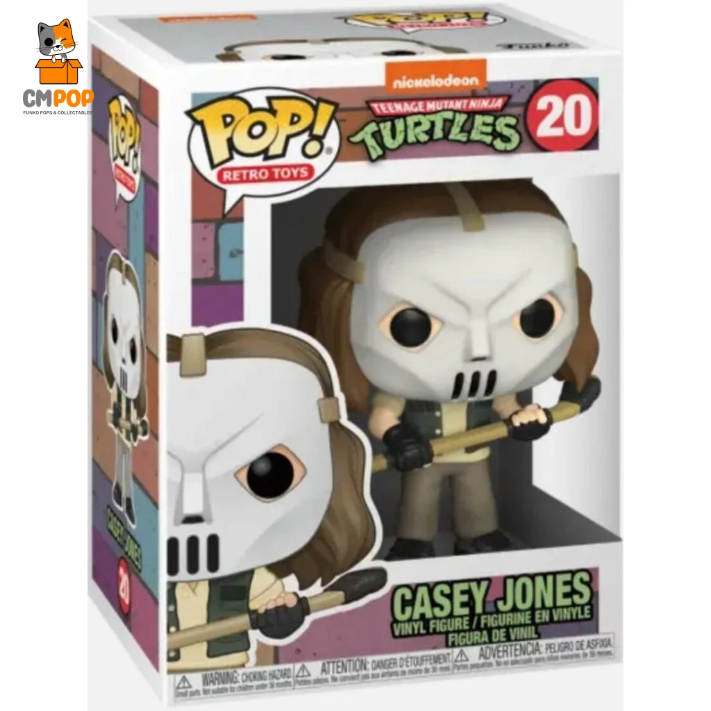 Casey Jones - #20 Funko Pop! Retro Toys Teenage Mutant Ninja Turtles Tmnt Pop