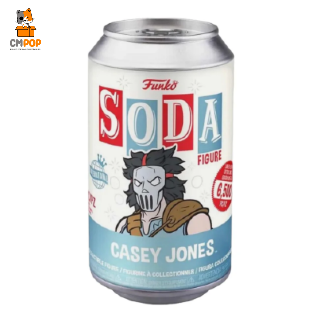 Casey Jones - Funko Vinyl Soda 6 500 Pieces Chance Of Chase