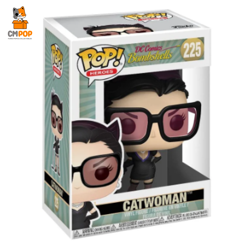 Cat Woman - #225 Funko Pop! Dc Bombshells Pop