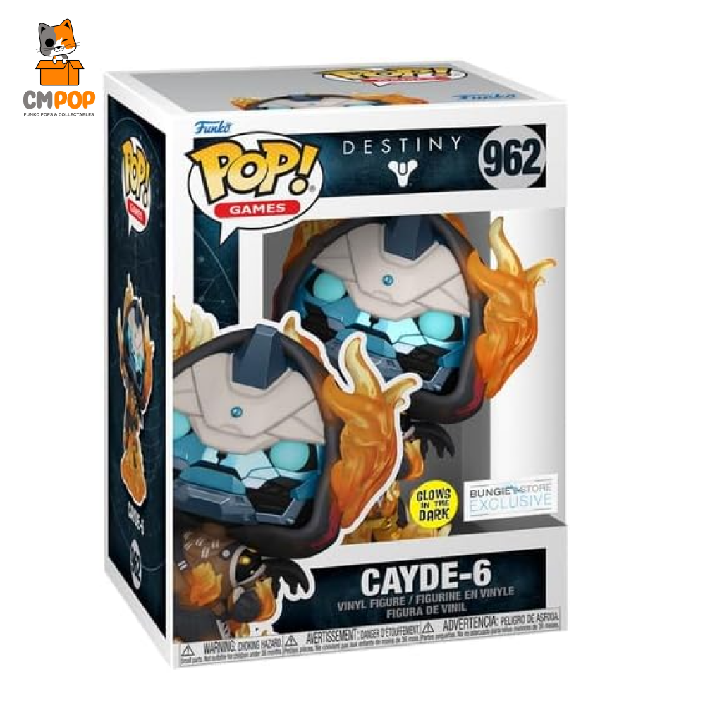 Cayde-6 - #962 Funko Pop! Destiny Games Gitd Bungie Store Exclusive Pop