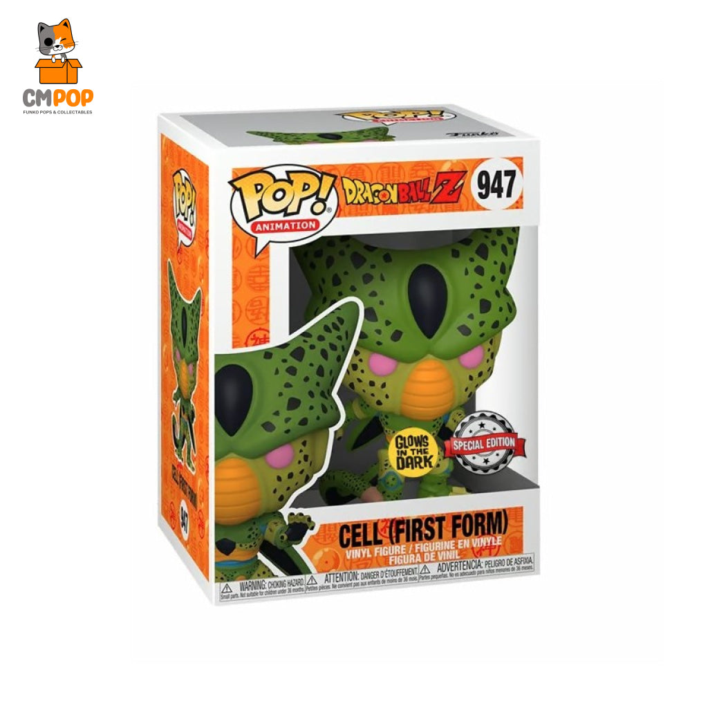 Cell (First Form) - #947 Funko Pop! Dragon Ball Z Special Edition Exclusive Pop