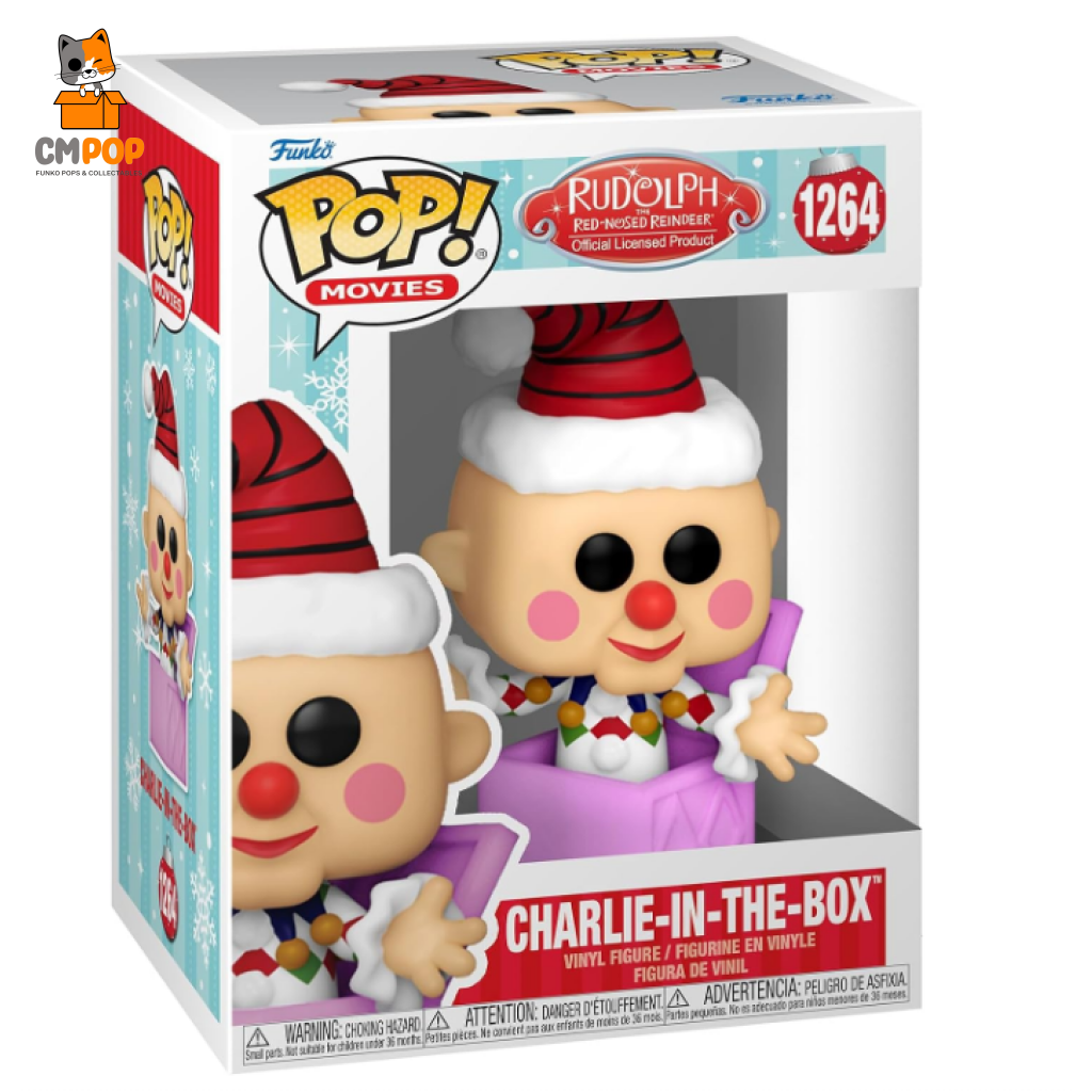 Charlie In The Box - #1264 Funko Pop! Movies Rudolph Pop