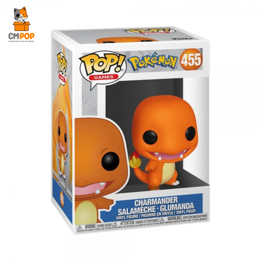 Charmander Emea - #455 Funko Pop! Pokemon Pop