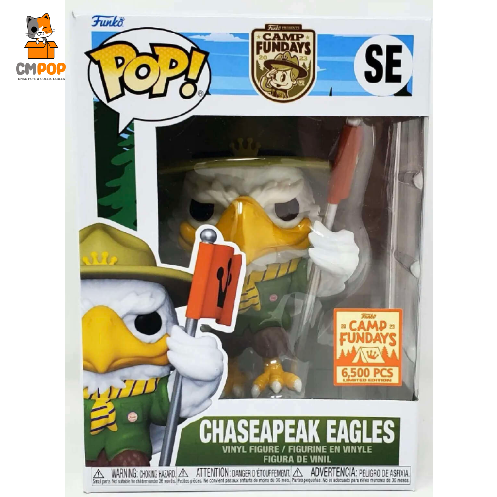 Chaseapeak Eagles - Funko Pop! Camp Fundays Limited Edition 6 500 Pcs Pop