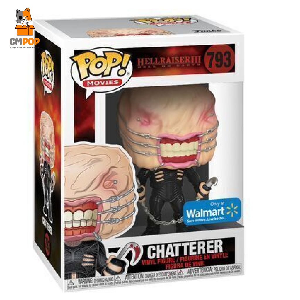 Chatterer - #793 Funko Pop! Hellraiseriii -Movies Walmart Exclusive Pop