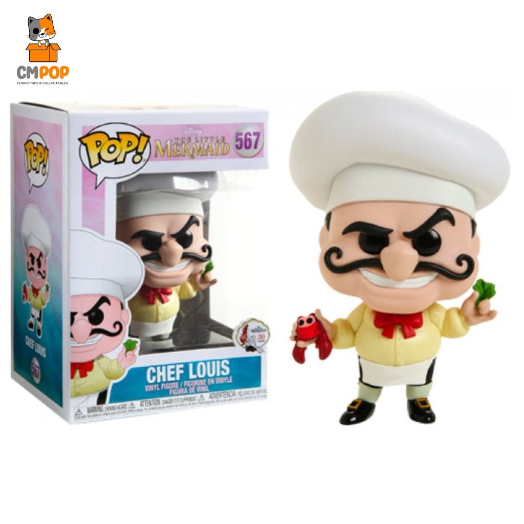 Chef Louis - #567 Funko Pop! Disney The Little Mermaid Pop