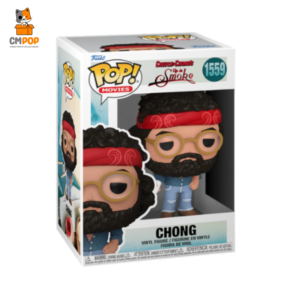 Chong - #1559 Funko Pop! Cheech & Chong’s Up In Smoke Movies Pop