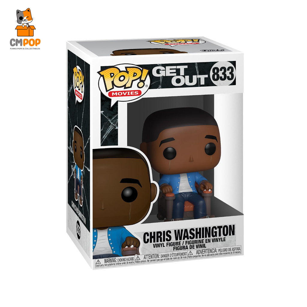 Chris Washington - #833 Funko Pop! Movies Get Out Pop