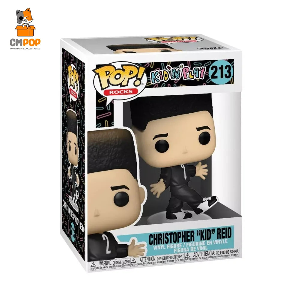 Christopher ’Kid’ Reid - #213 Funko Pop! Rocks Kid ’N’ Play Pop