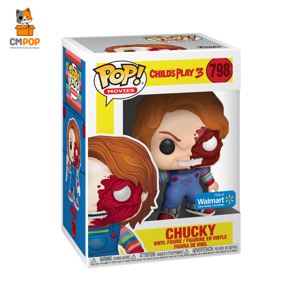 Chucky #798 - Funko Pop! Horror Movies Walmart Exclusive Pop