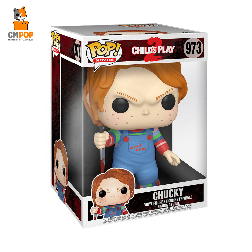 Chucky - #973 Funko Pop! Movies Child’s Play 2 Jumbo Pop