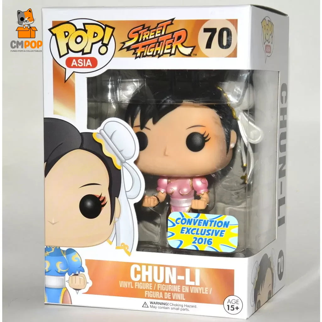 Chun-Li - #70 Funko Pop! Asia Street Fighter 2016 Convention Exclusive Pop