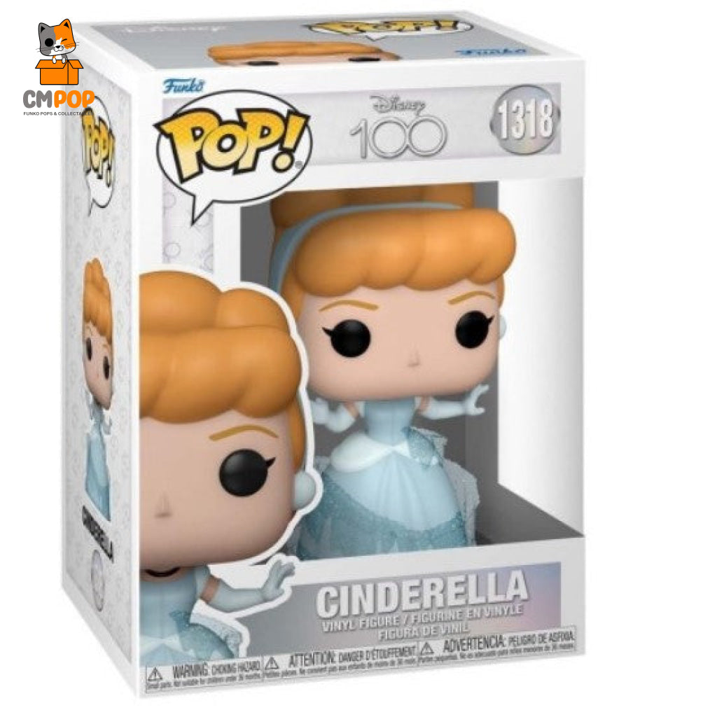 Cinderella - #1318 Funko Pop! Disney 100 Pop
