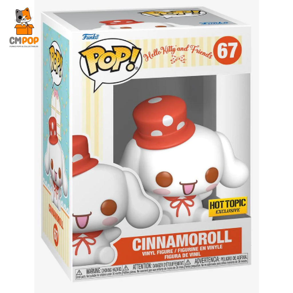 Cinnamoroll - #67 Funko Pop! Pusheen Hot Topic Exclusive Pop