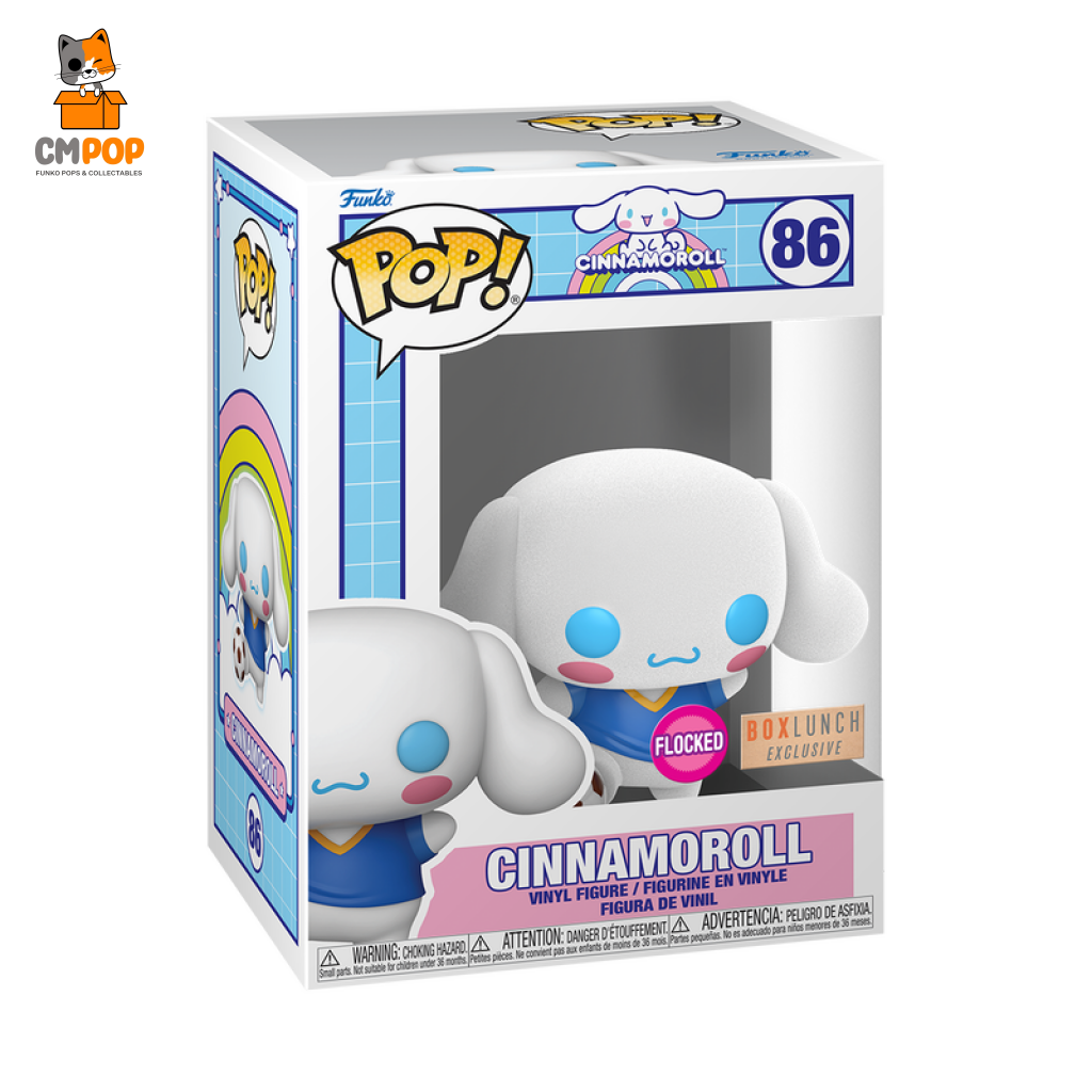 Cinnamoroll - #86 Funko Pop! Flocked Box Lunch Exclusive Pop