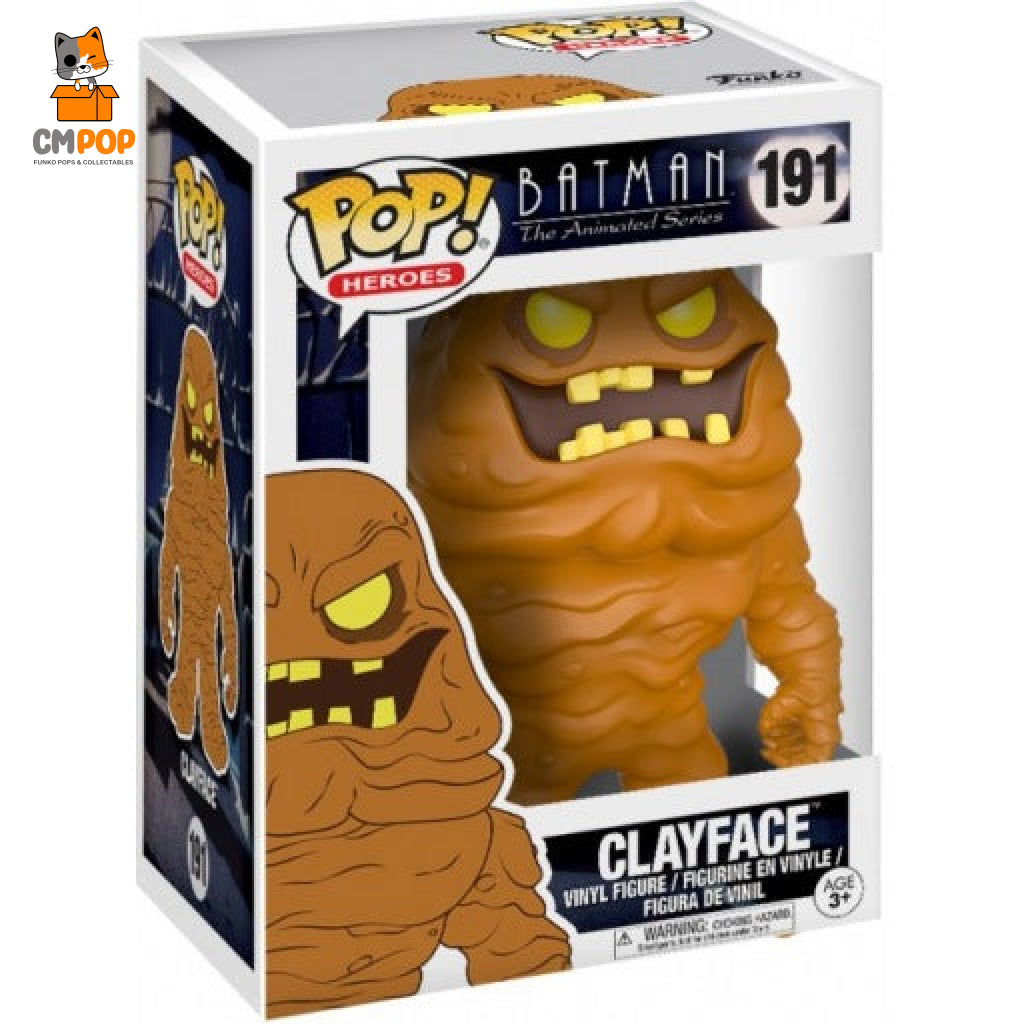 Clayface - #191 Funko Pop! Heroes Batman The Animated Series Pop