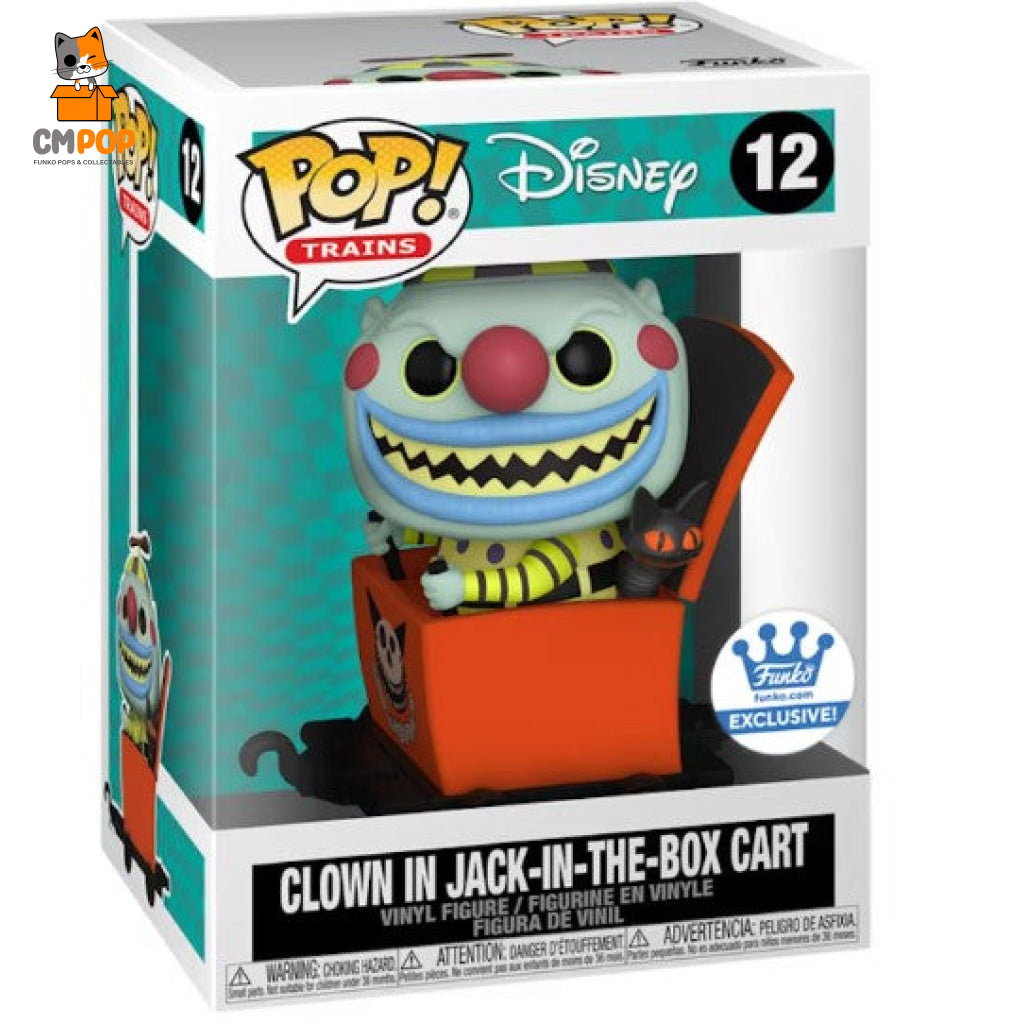 Clown In Jack-In-The-Box Cart - #12 Funko Pop! Trains Disney Exclusive