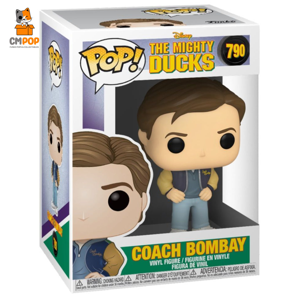 Coach Bombay - #790 Funko Pop! The Mighty Ducks Pop