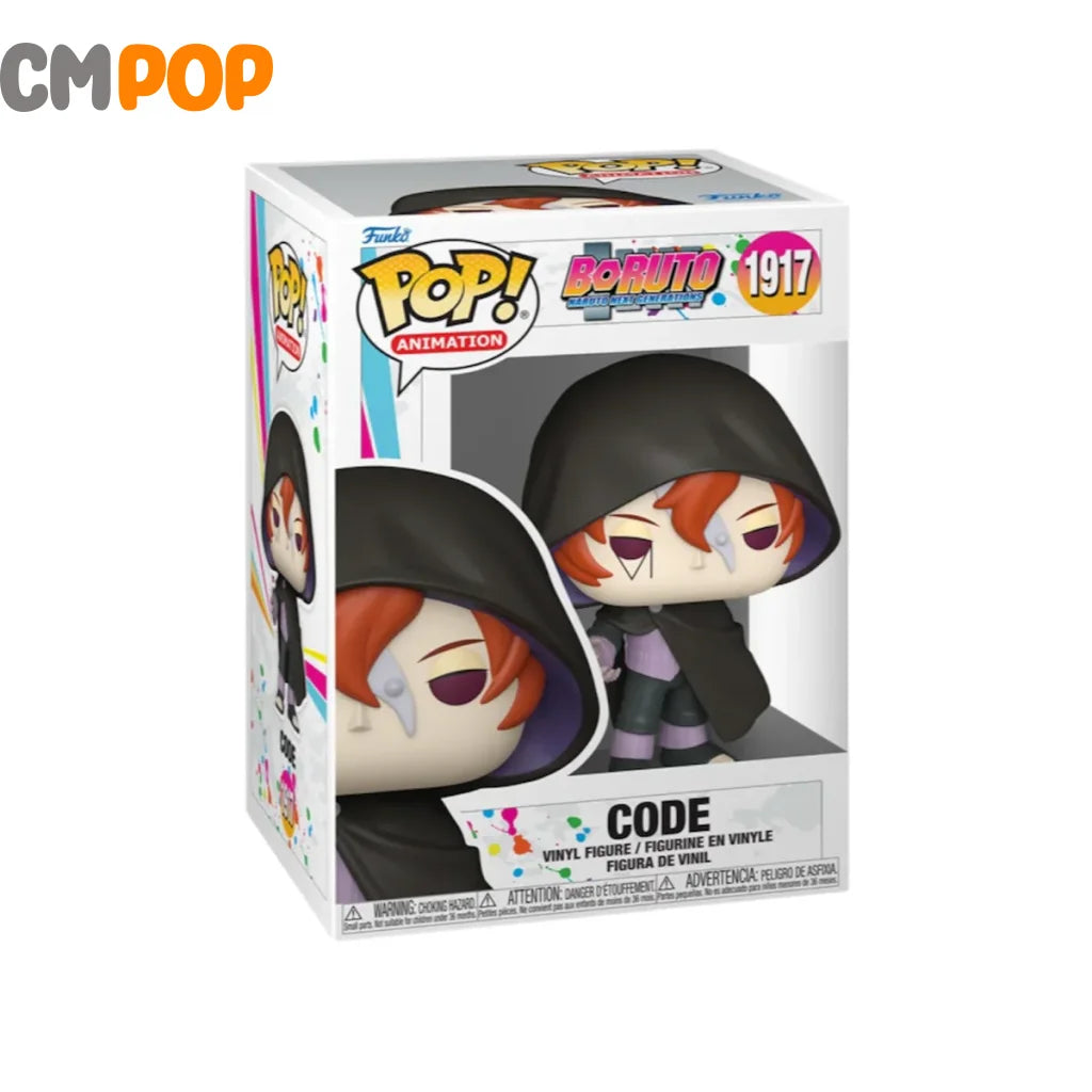 Code - #1917 - Funko Pop - Animation - Boruto: Naruto Next Generations Funko Pop