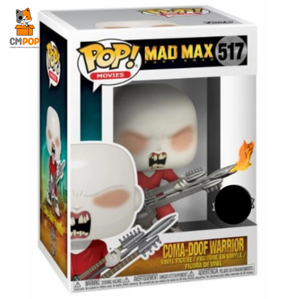 Coma-Doof Warrior - #517 Funko Pop! Movies Mad Max Fury Road Pop