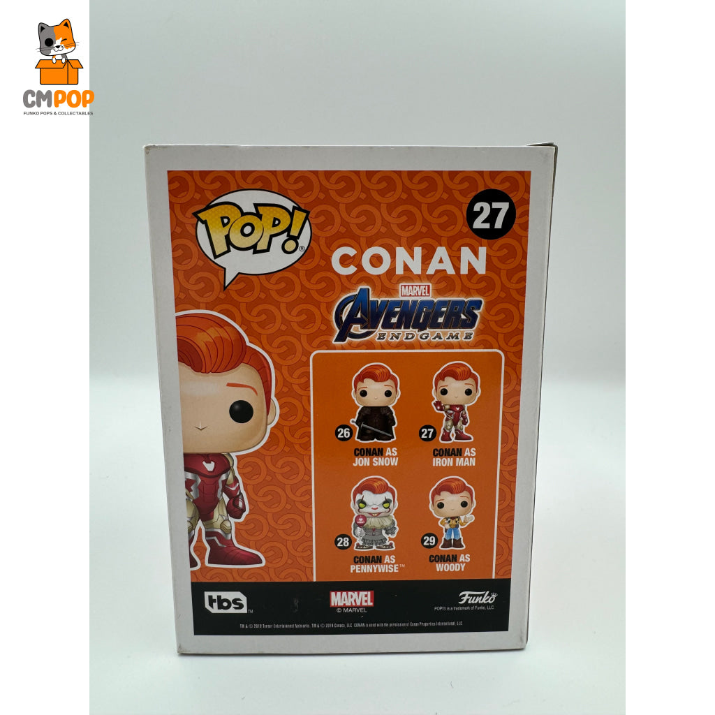 Conan As Iron Man - #27 Funko Pop! Marvel Pop