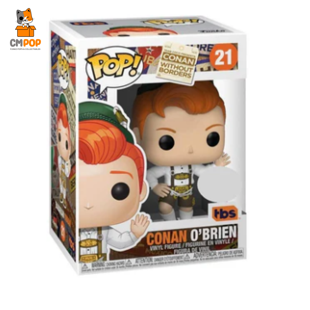 Conan O’brien - #21 Funko Pop! Without Borders Special Edition Pop